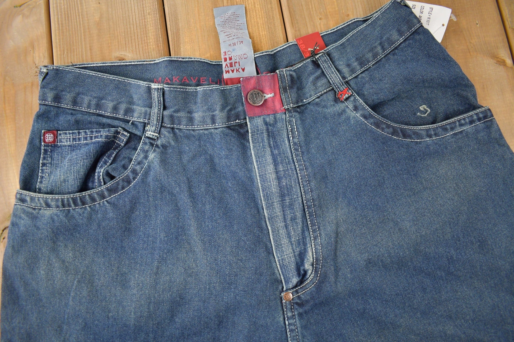 Vintage Y2K Deadstock Makaveli Hip Hop Jeans Men's 38 x 34 NWT from propervintagecanada