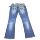 Vintage Y2K Deadstock Miss Me Bedazzled Low Rise Jeans Size 26x31 / Boot Cut Jeans / Y2K Style / Embroidered Jeans / 2000s / Contrast from propervintagecanada