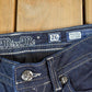 Vintage Y2K Deadstock Miss Me Bedazzled Low Rise Jeans Size 26x31 / Easy Boot Cut Jeans / Y2K Style / Embroidered Jeans / 2000s / from propervintagecanada