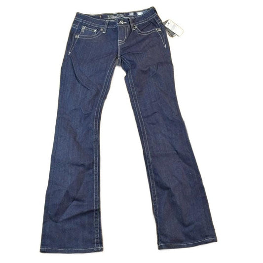 Vintage Y2K Deadstock Miss Me Bedazzled Low Rise Jeans Size 26x31 / Easy Boot Cut Jeans / Y2K Style / Embroidered Jeans / 2000s / from propervintagecanada