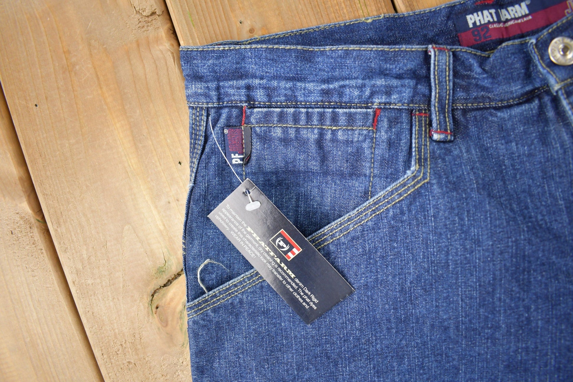 Vintage Y2K Deadstock Phat Farm Hip Hop Jeans Men's 34 from propervintagecanada