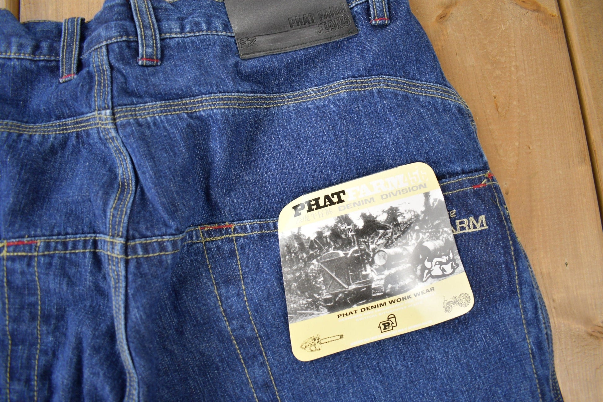 Vintage Y2K Deadstock Phat Farm Hip Hop Jeans Men's 34 from propervintagecanada
