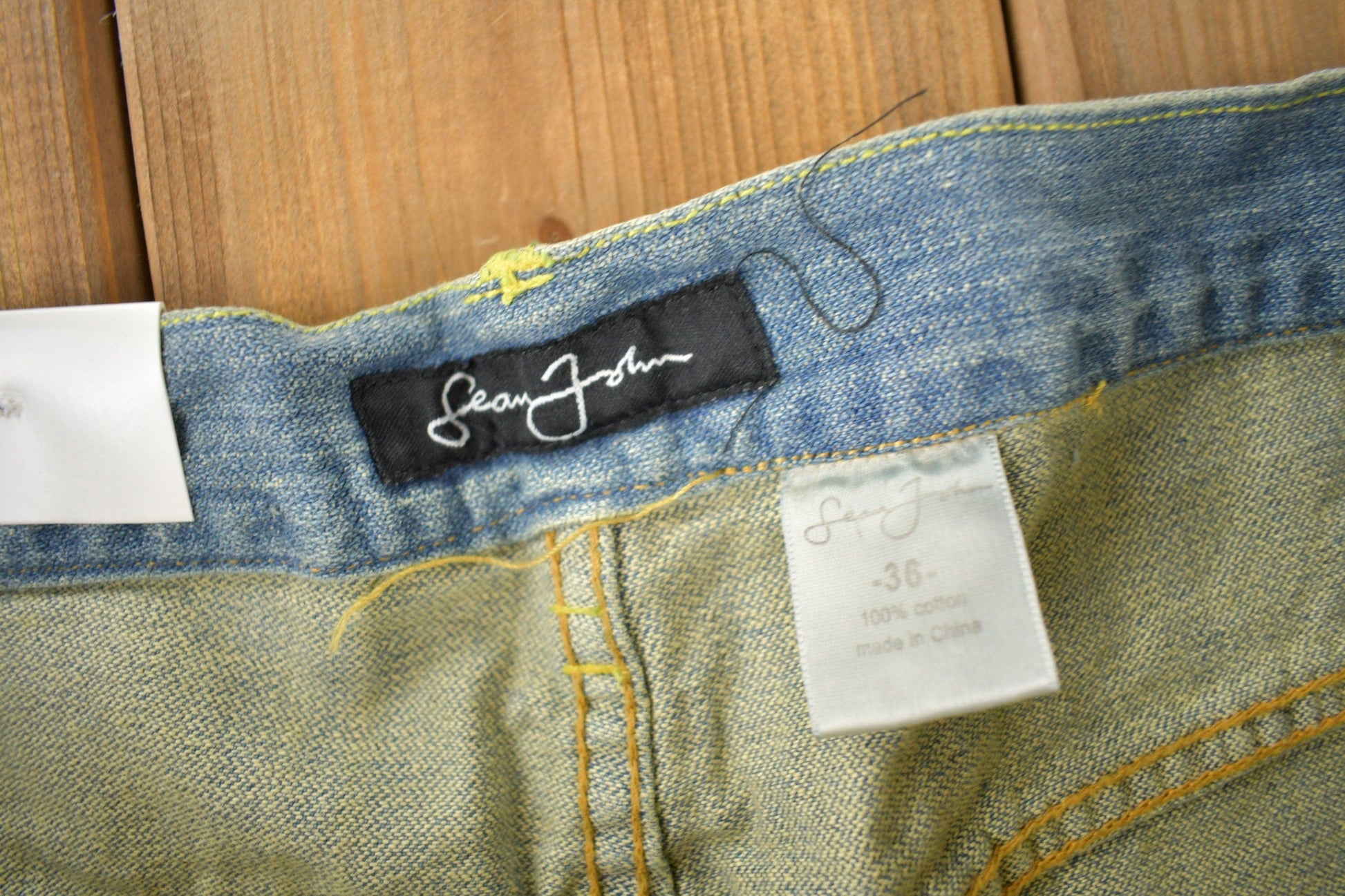 Vintage Y2K Deadstock Sean John Hip Hop Jeans Men's 36 from propervintagecanada