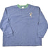 Vintage Y2K Disney Embroidered Goofy Quarter Button Thermal Crewneck Sweater Men&