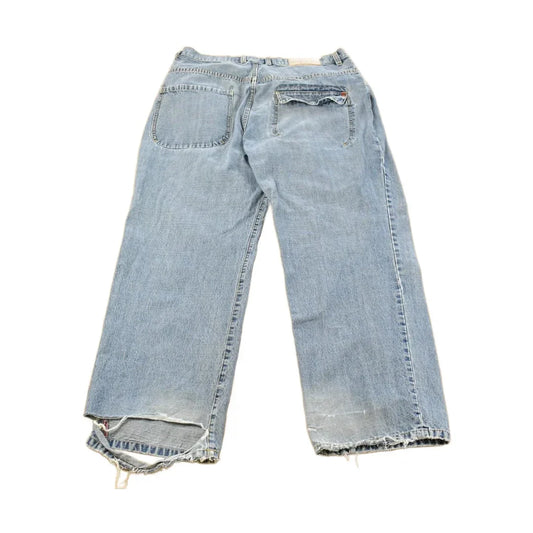 Vintage Y2K Ecko Unltd Denim Jeans, Baggy Hip Hop Streetwear (38 x 31) from propervintagecanada
