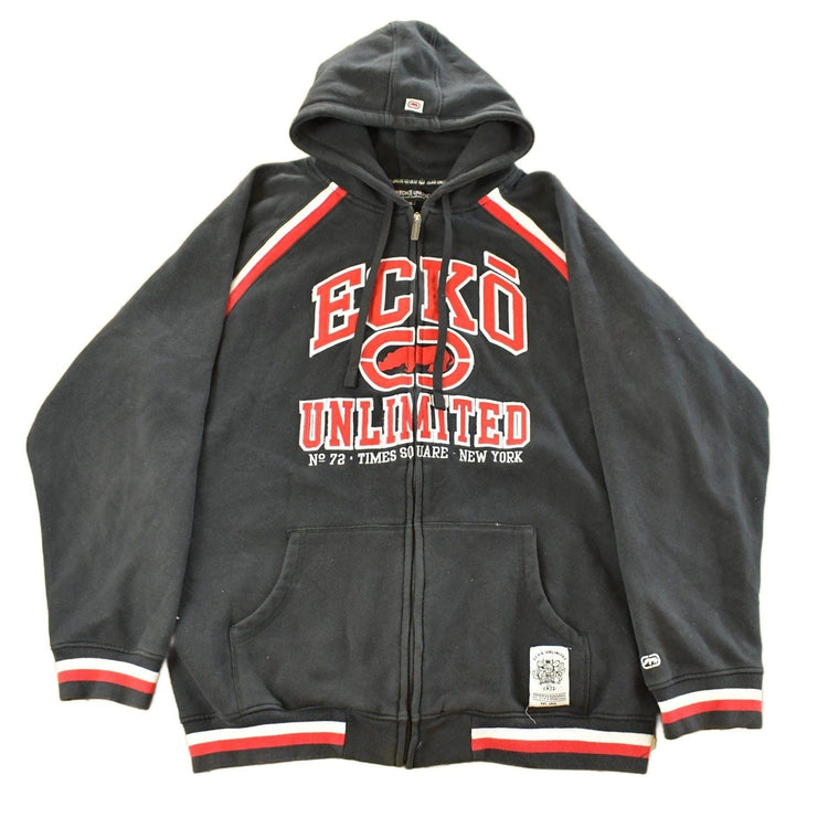 Vintage Y2K Ecko Unltd Full Zip Hoodie Sweater Men's XL Men's Large from propervintagecanada