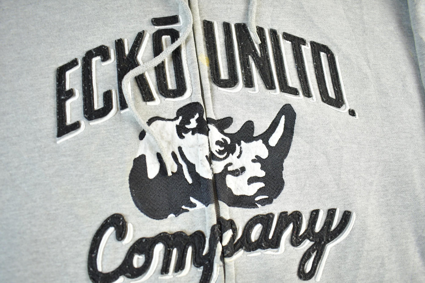Vintage Y2K Ecko Unltd Zip Up Hoodie Men's XL from propervintagecanada