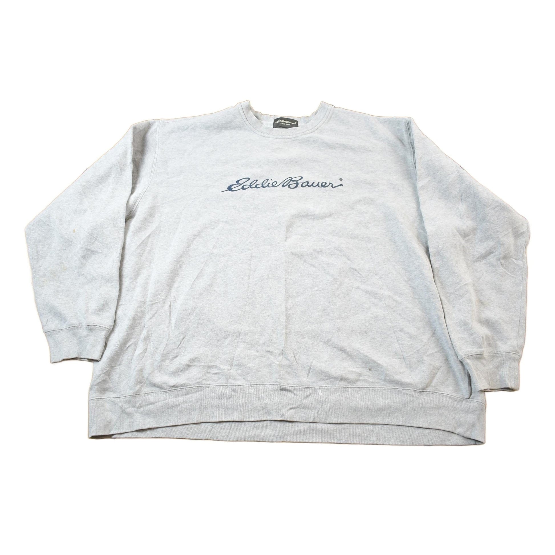 Vintage Y2K Eddie Bauer Crewneck Sweatshirt Men's 3XLT from propervintagecanada