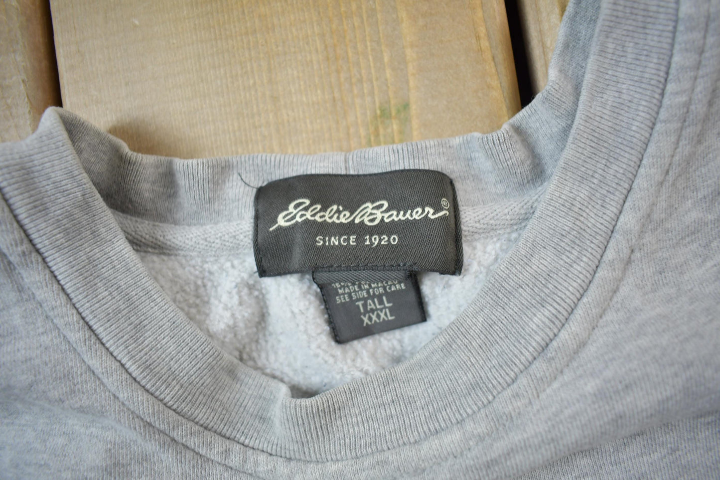 Vintage Y2K Eddie Bauer Crewneck Sweatshirt Men's 3XLT from propervintagecanada