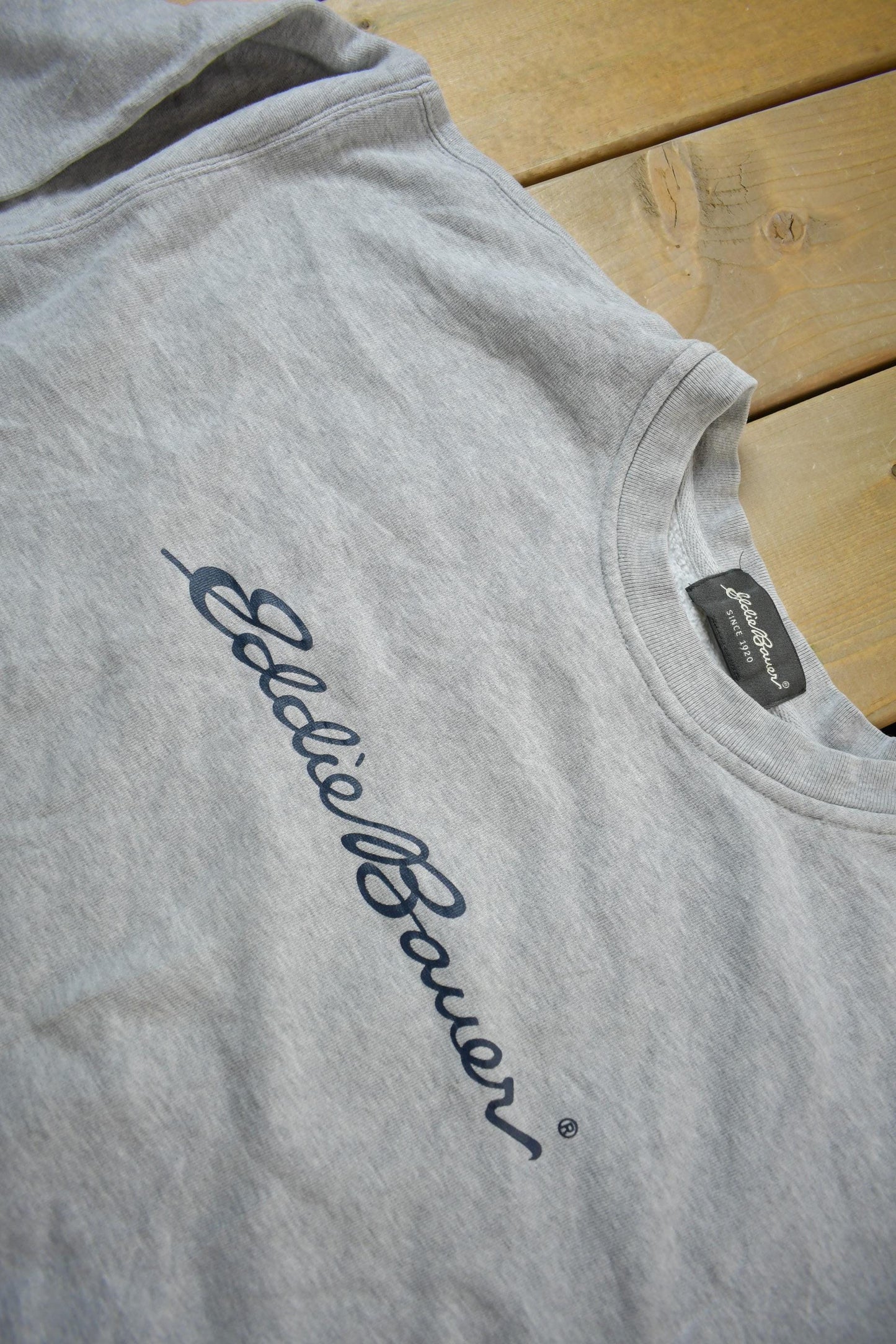 Vintage Y2K Eddie Bauer Crewneck Sweatshirt Men's 3XLT from propervintagecanada