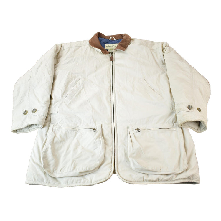 Vintage Y2K Eddier Bauer Goose Down Quilt Lined Jacket Large from propervintagecanada