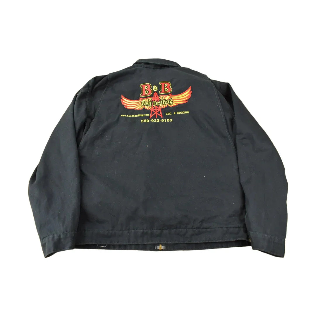 Vintage Y2K Embroidered Carhartt Detroit Jacket Size L from propervintagecanada
