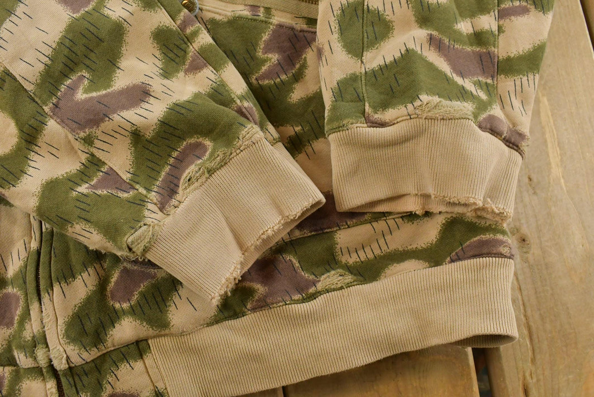 Vintage Y2K Enyce Full Zip Lined Camo Hoodie Men's XXXL from propervintagecanada