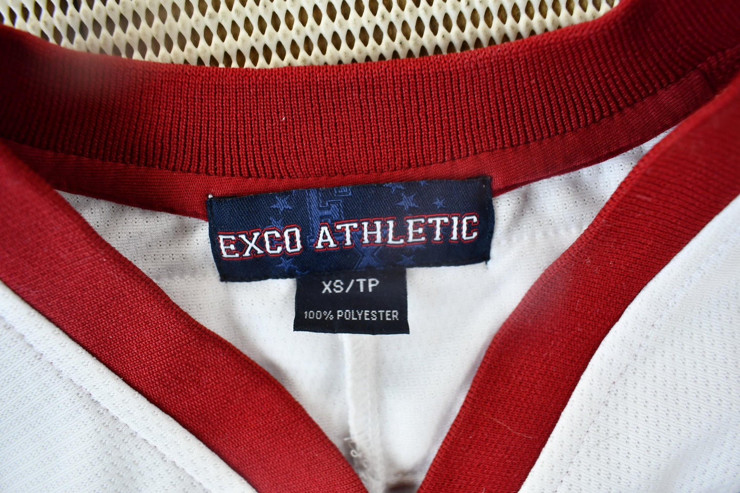 Vintage Y2K Exco Blue Liner Hockey Jersey from propervintagecanada