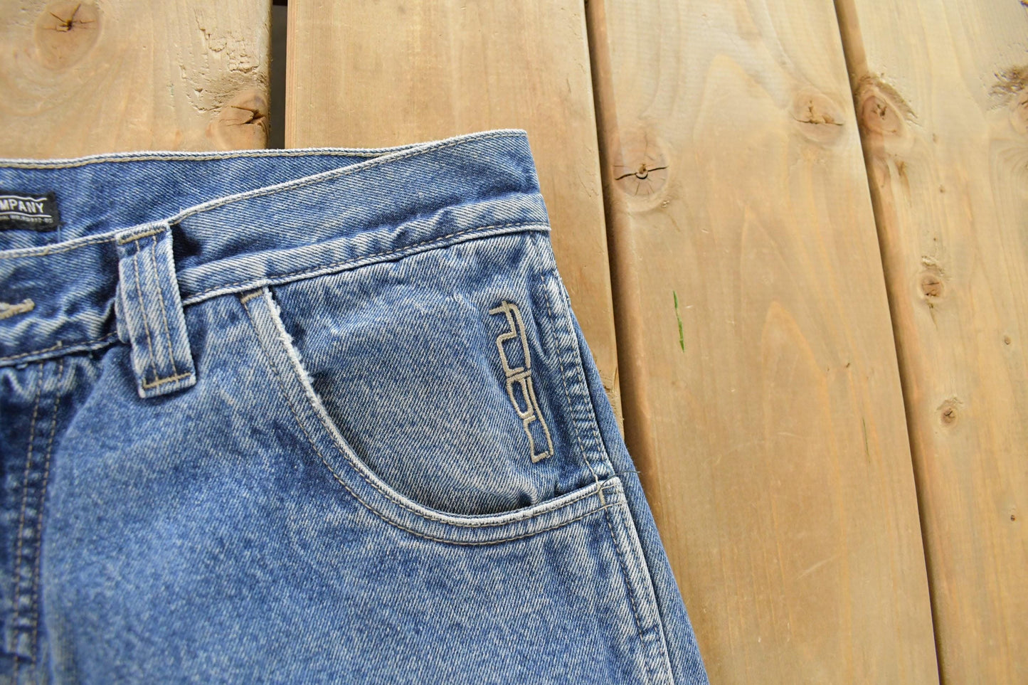 Vintage Y2K Fubu Cargo Denim Jeans Men's 34 x 29 / 2000s Hip Hop / Vintage Denim / Retro Jeans from propervintagecanada