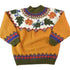 Vintage Y2K Gap Fall Theme AOP Knit Crewneck Sweater Women&