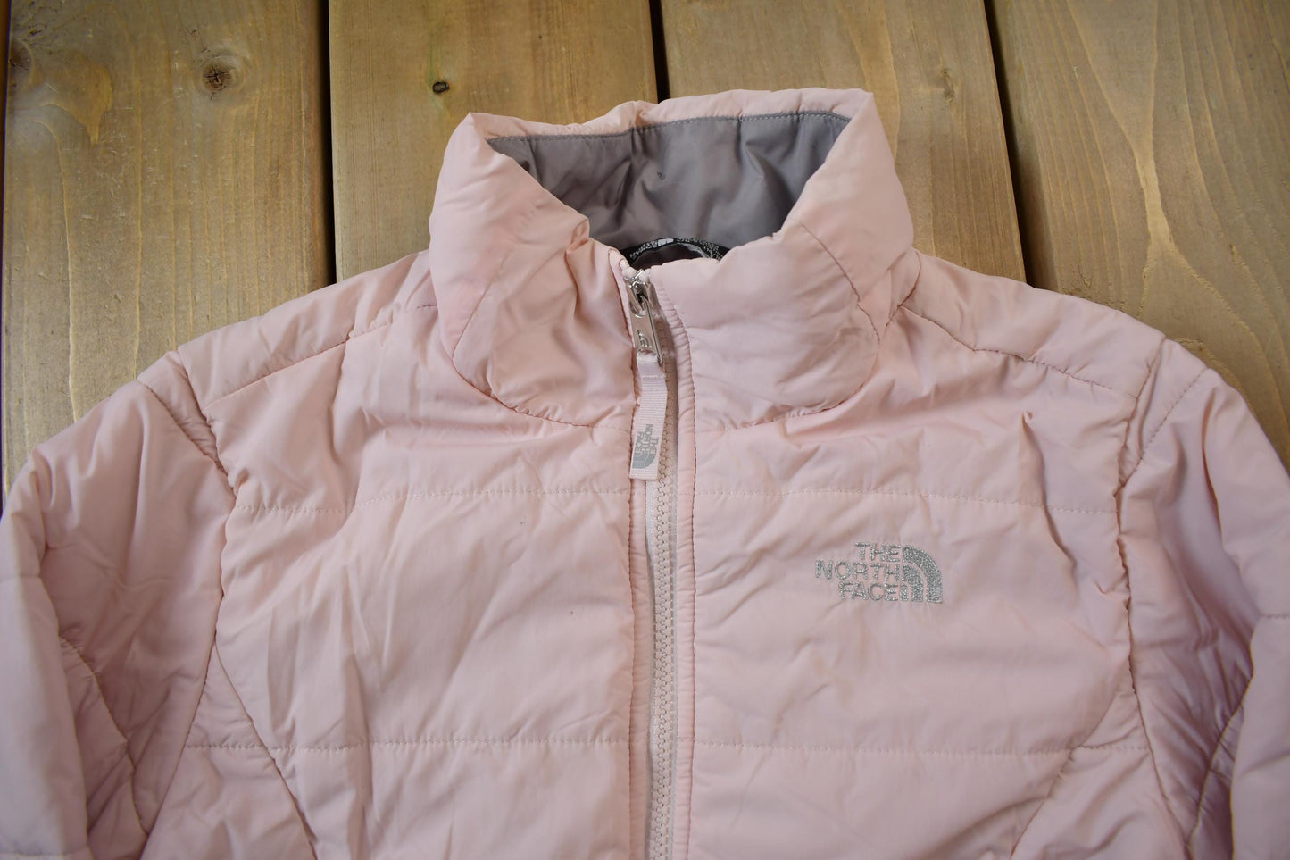 Vintage Y2K Girls Goose Light The North Face Puffer Jacket Youth Large