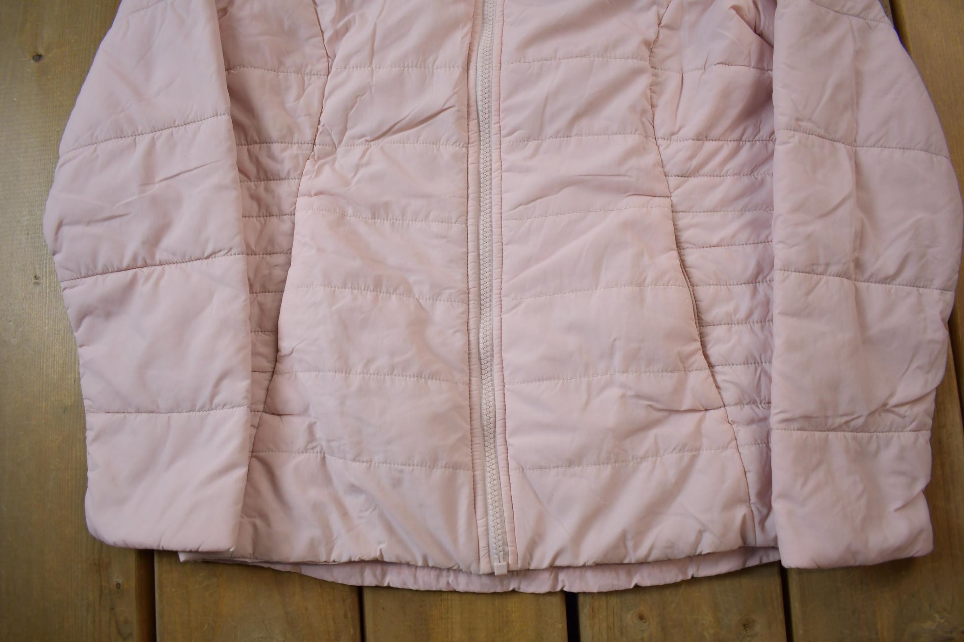 Vintage Y2K Girls Goose Light The North Face Puffer Jacket Youth Large