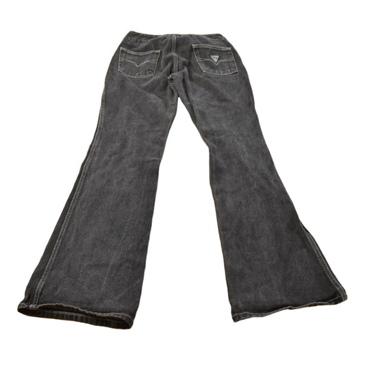 Vintage Y2K Guess Jeans Flare Bell Bottoms Low Rise Denim Jeans Women's 26 x 32 from propervintagecanada