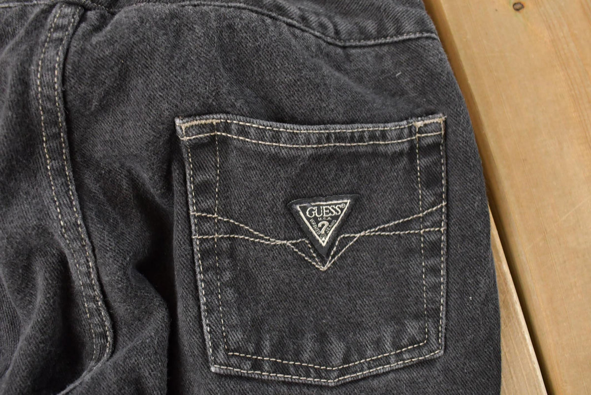Vintage Y2K Guess Jeans Flare Bell Bottoms Low Rise Denim Jeans Women's 26 x 32 from propervintagecanada