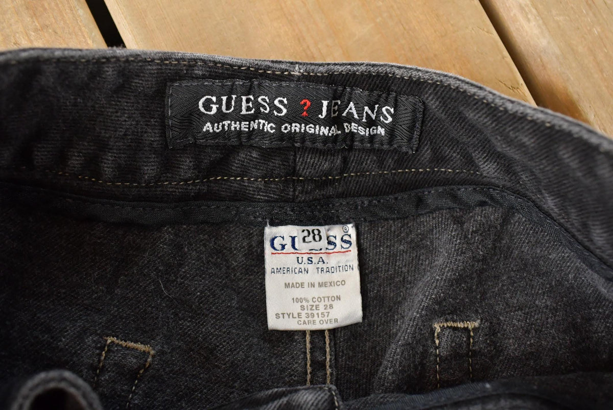 Vintage Y2K Guess Jeans Flare Bell Bottoms Low Rise Denim Jeans Women's 26 x 32 from propervintagecanada