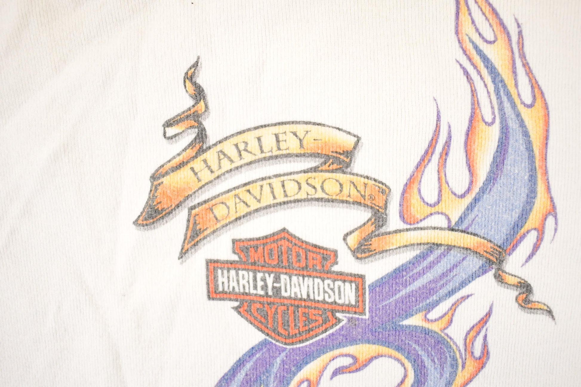 Vintage Y2K Harley Davidson Motorcycles Biker T-Shirt Women's M from propervintagecanada