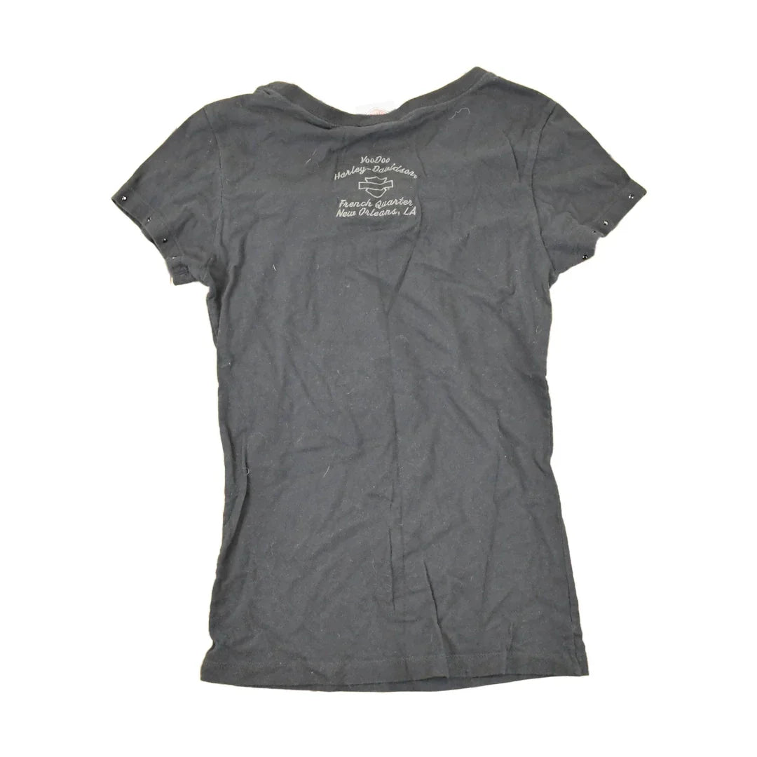 Vintage Y2K Harley Davidson Motorcycles Biker T-Shirt Women's S from propervintagecanada