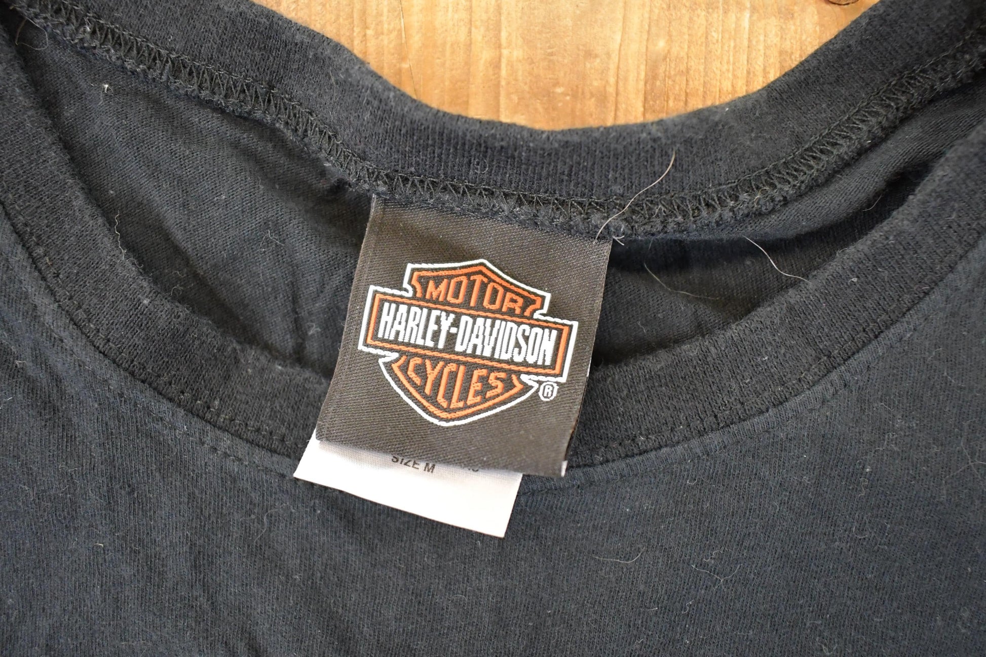 Vintage Y2K Harley Davidson Motorcycles Biker T-Shirt Women's S from propervintagecanada