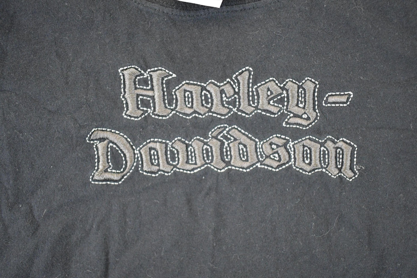 Vintage Y2K Harley Davidson Motorcycles Biker T-Shirt Women's S from propervintagecanada