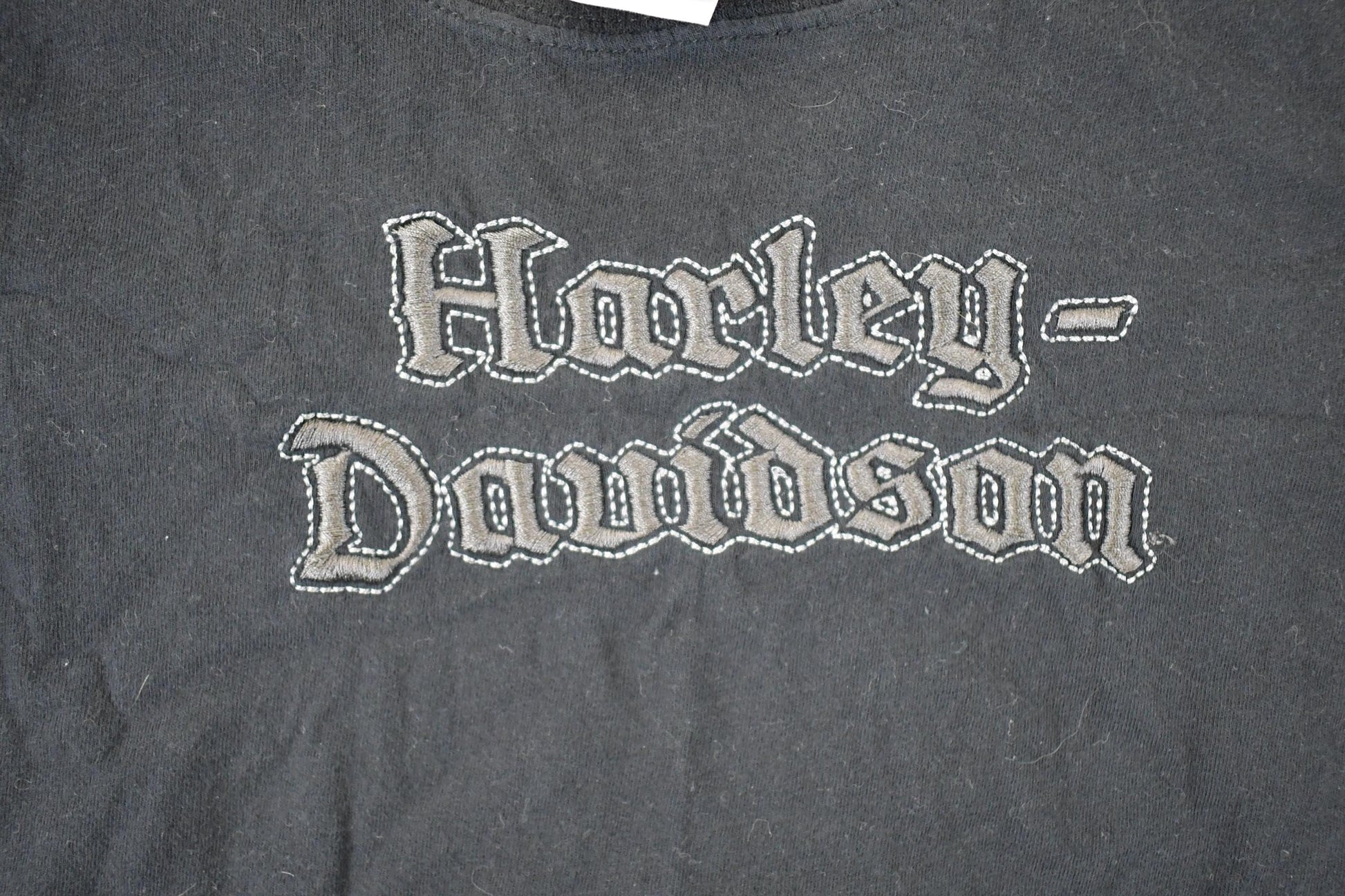 Vintage Y2K Harley Davidson Motorcycles Biker T-Shirt Women's S from propervintagecanada