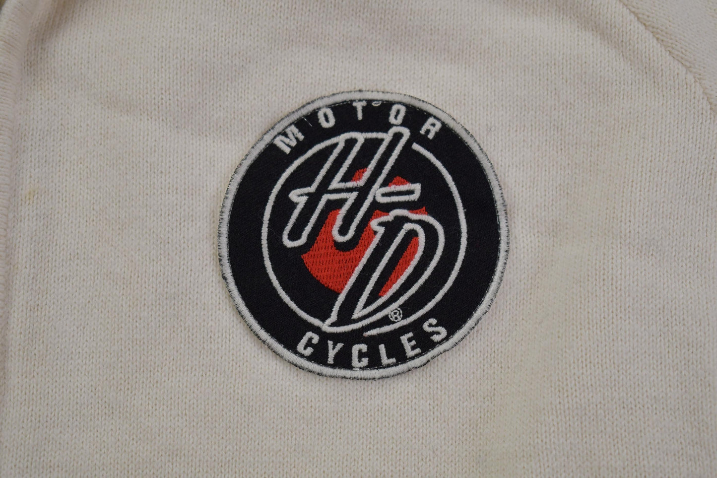 Vintage Y2K Harley Davidson Motorcycles Graphic Zip Up Track Jacket Men's Medium from propervintagecanada