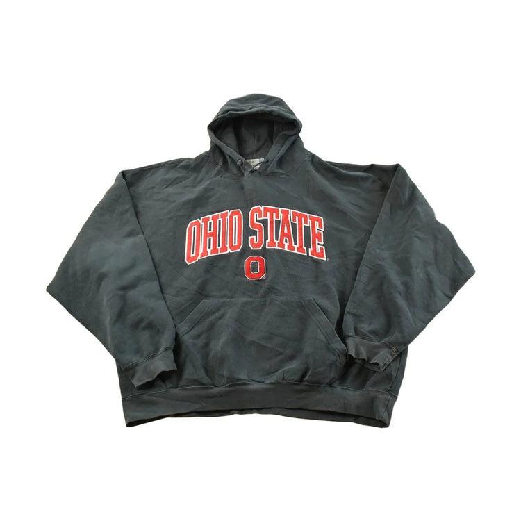 Vintage Y2K J America Ohio State University Hoodie Sweatshirt Men's 3XL from propervintagecanada