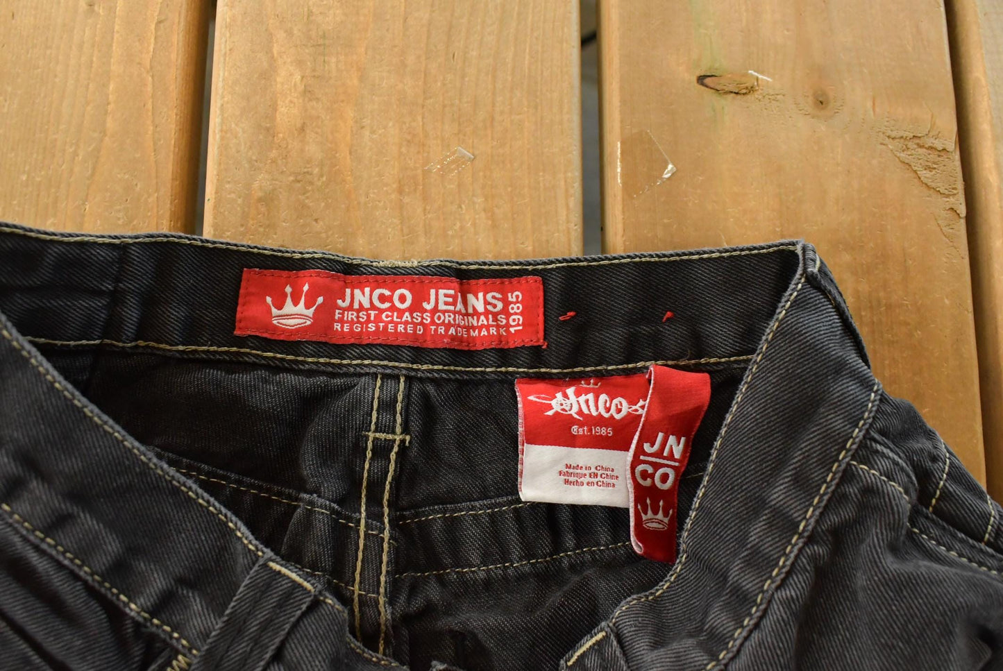 Vintage Y2K JNCO Denim Jean Shorts, Skater Streetwear Men's 28 from propervintagecanada