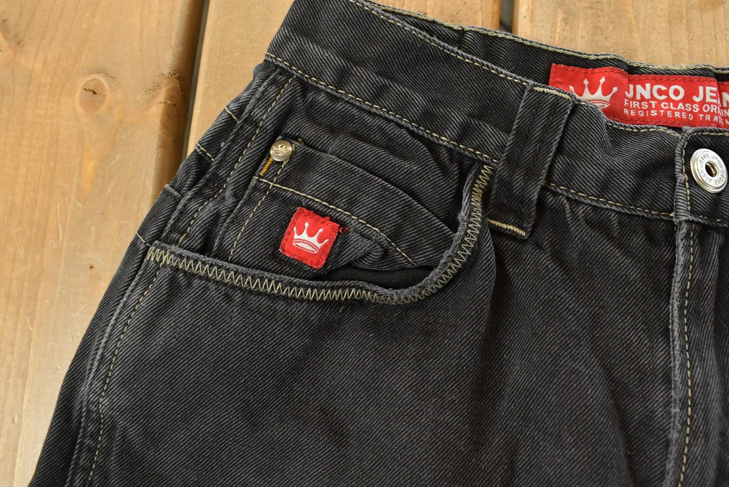 Vintage Y2K JNCO Denim Jean Shorts, Skater Streetwear Men's 28 from propervintagecanada