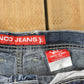 Vintage Y2K JNCO Dragon Denim Jean Shorts Men's 35 from propervintagecanada