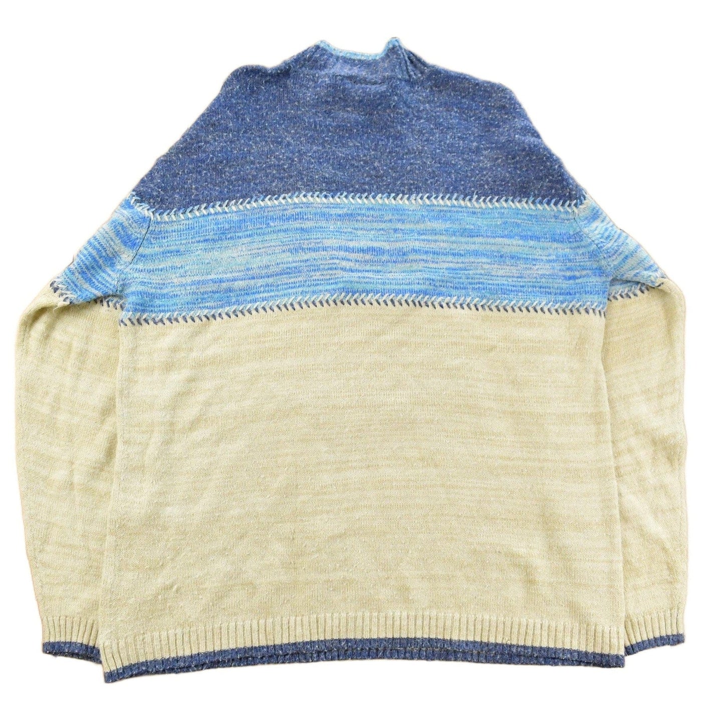 Vintage Y2K Johnny Blaze Mock Neck Knit Sweater Men's XL from propervintagecanada