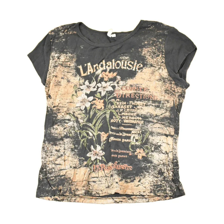 Vintage Y2K Landoluise Souvenir Travel T-Shirt Women's S from propervintagecanada