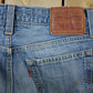 Vintage Y2K Levi Strauss Low Boot Cut Red Tab Denim Jeans Women's 24 x 30 from propervintagecanada