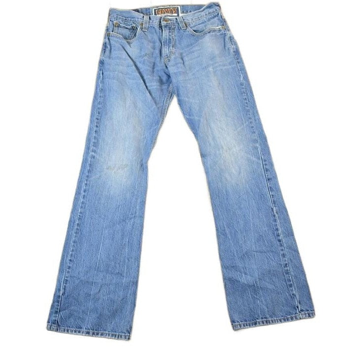 Vintage Y2K Levi Strauss Low Boot Cut Red Tab Denim Jeans Women's 24 x 30 from propervintagecanada