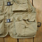 Vintage Y2K Lie Se Zhe Light Nylon Multi Pocket Fishing Vest Men's Large from propervintagecanada