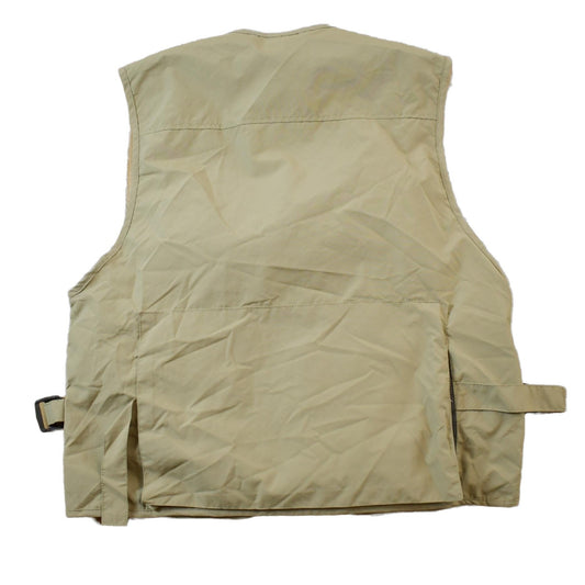 Vintage Y2K Lie Se Zhe Light Nylon Multi Pocket Fishing Vest Men's Large