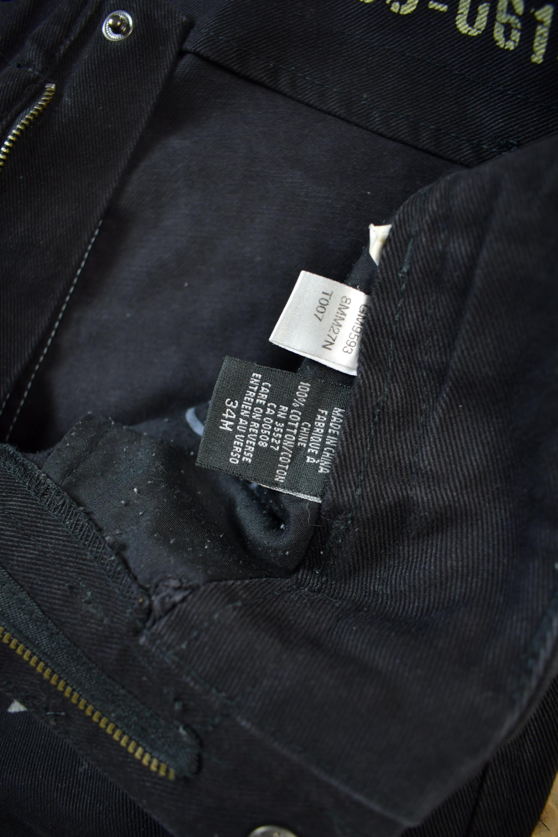 Vintage Y2K Marithe Francois Giraud MFG Denim Jeans Men's 34 from propervintagecanada