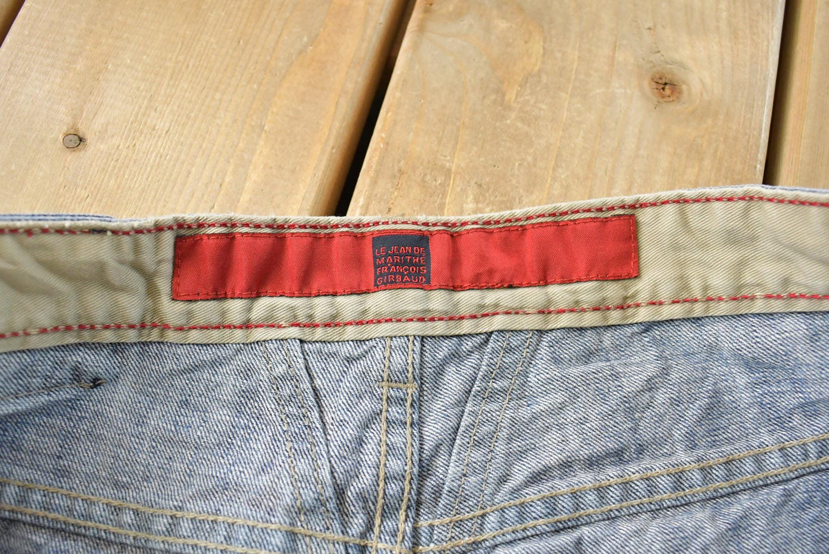 Vintage Y2K Marithe Francois Girbaud Baggy Denim Jeans Men's 34 x 31 from propervintagecanada