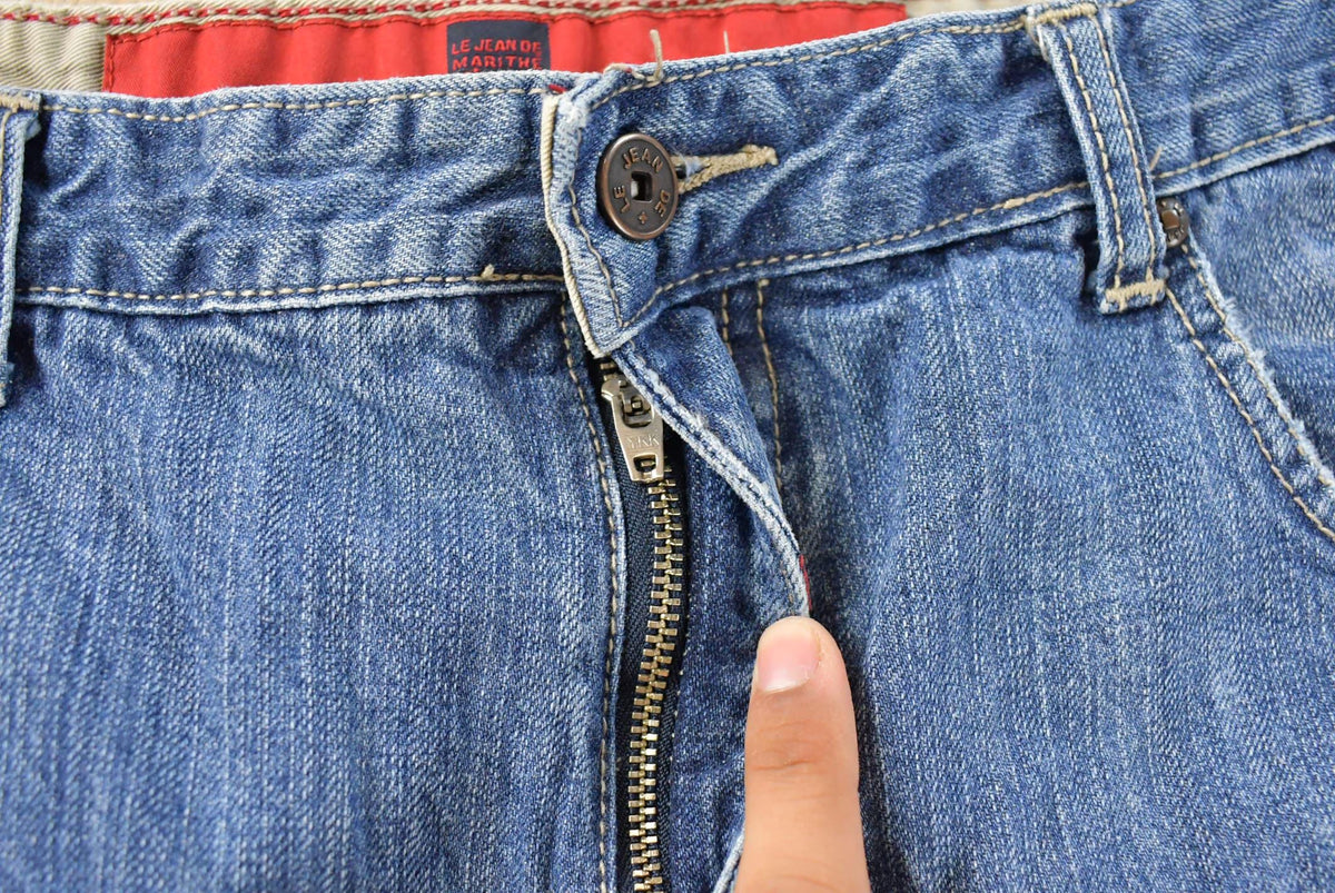Vintage Y2K Marithe Francois Girbaud Baggy Denim Jeans Men's 34 x 31 from propervintagecanada