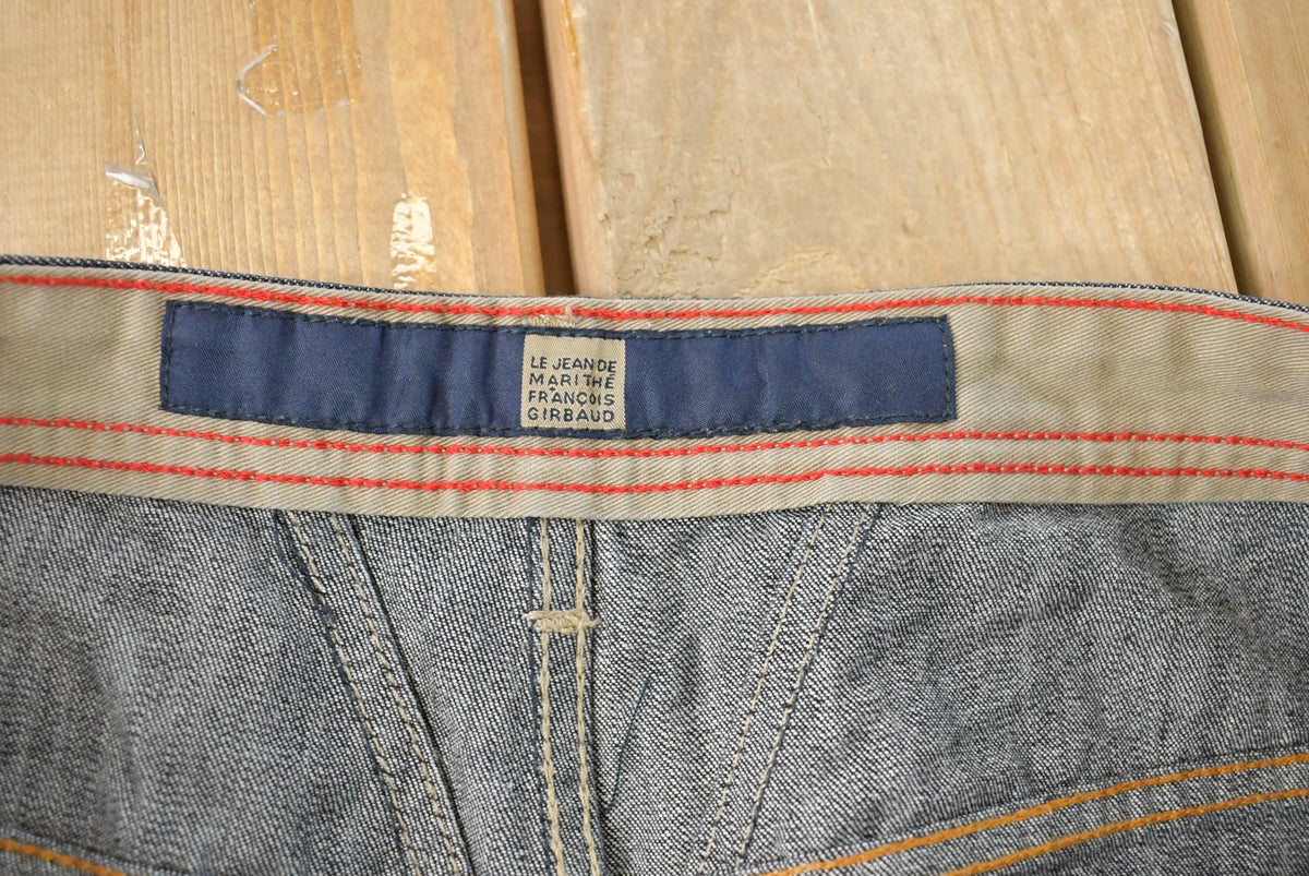 Vintage Y2K Marithe Francois Girbaud Baggy Denim Jeans Men's 38 x 28.5 from propervintagecanada