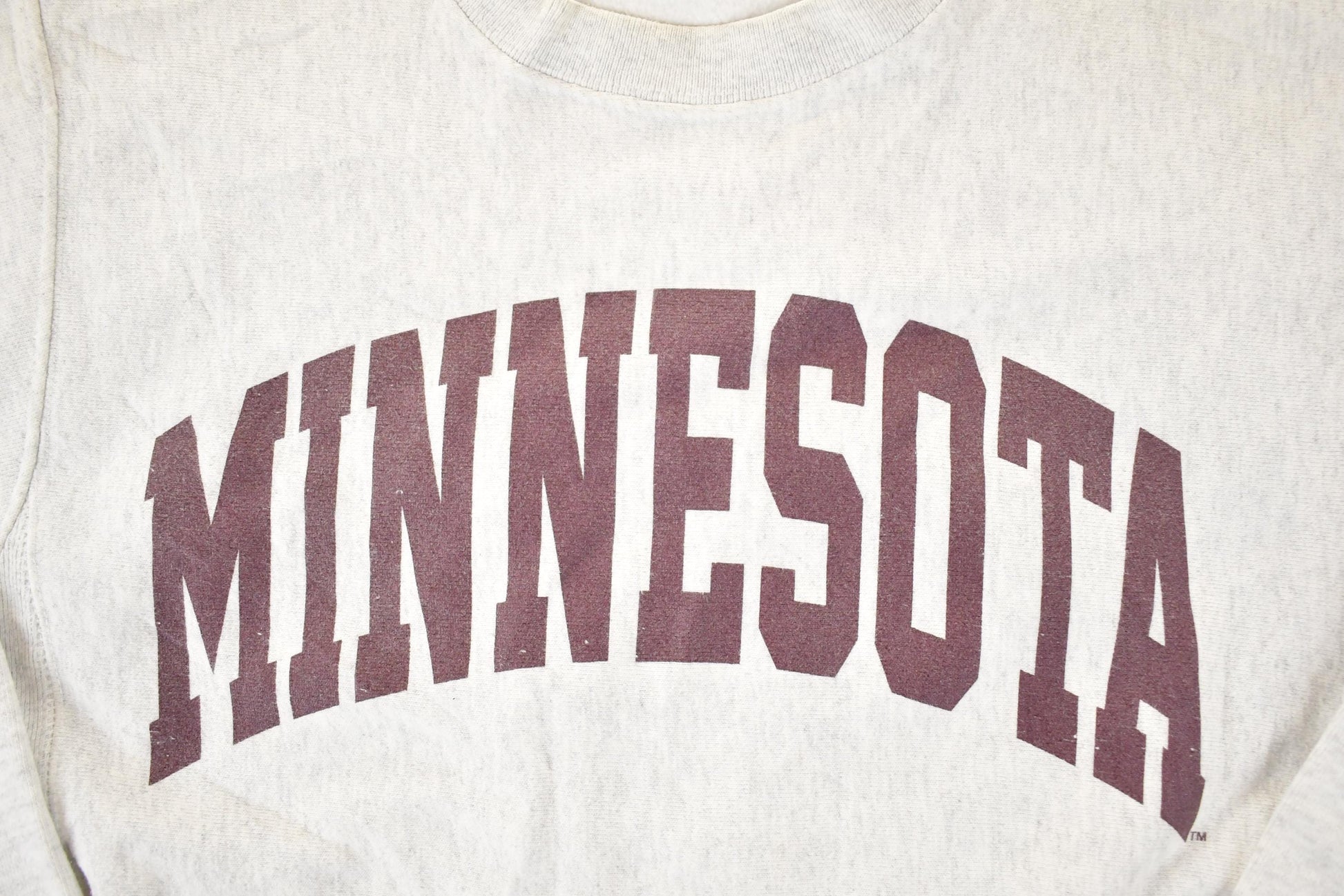 Vintage Y2K Minnesota Champion Reverse Weave Crewneck Sweatshirt Men's S from propervintagecanada