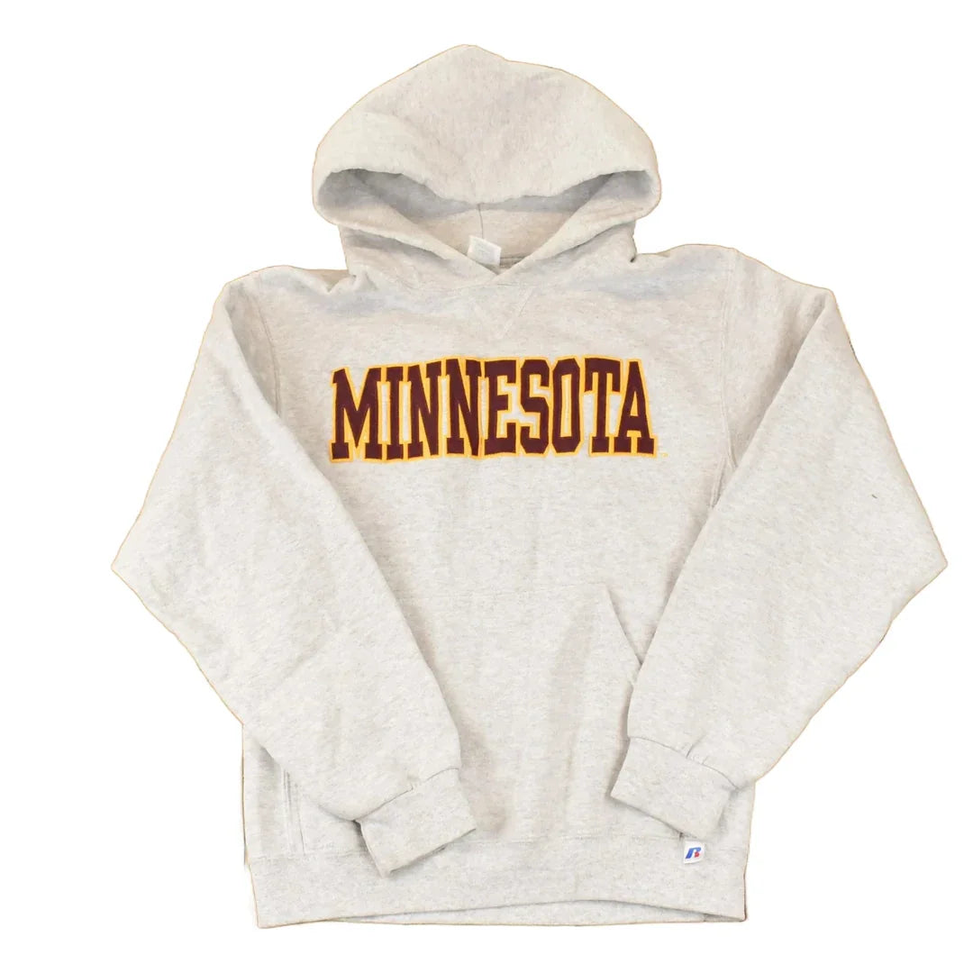 Vintage Y2K Minnesota Embroidered University Hoodie Sweater Mens S from propervintagecanada