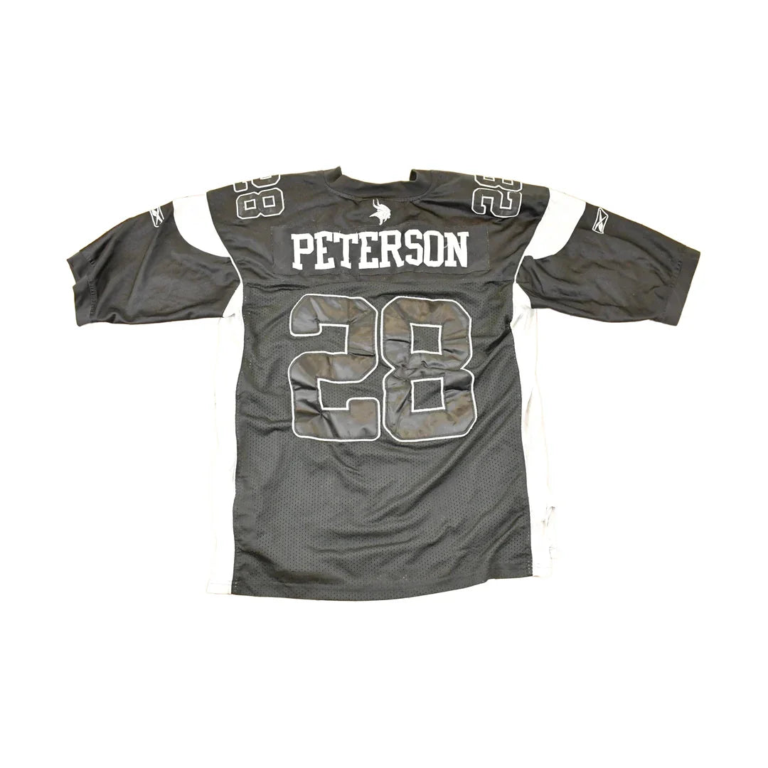 Vintage Y2K Minnesota Vikings Adrian Peterson Alternate NFL Jersey Men's L from propervintagecanada