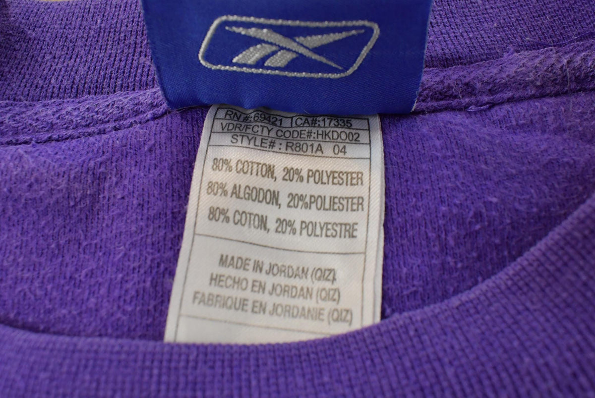 Vintage Y2K Minnesota Vikings Crewneck Sweatshirt Men's L from propervintagecanada