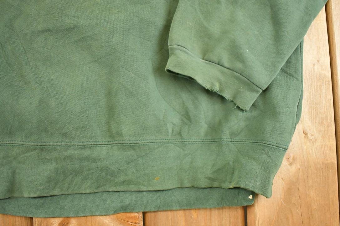 Vintage Y2K Minnesota Wild Nike Middle Swoosh Crewneck Sweatshirt Men's XL from propervintagecanada